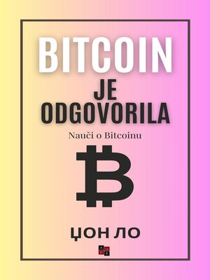 cover image of Bitcoin je odgovorila